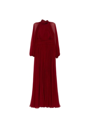 Zuhair Murad silk maxi dress - Red