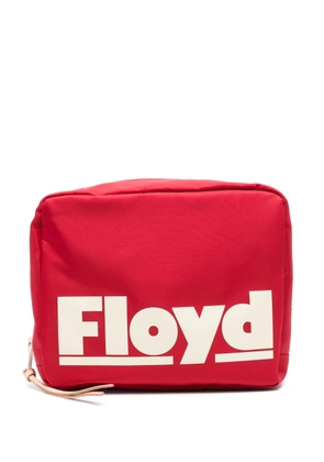 Floyd logo-print wash bag - Red