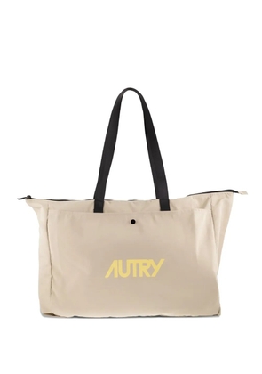 Autry logo-print tote bag - Neutrals