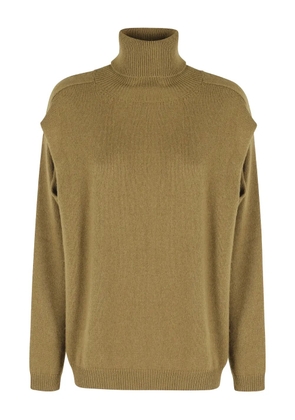 Federica Tosi drop-shoulder sweater - Green