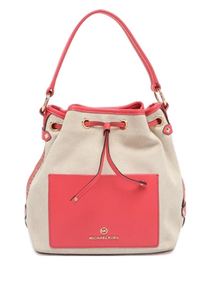 Michael Kors top-handle bucket bag - Neutrals