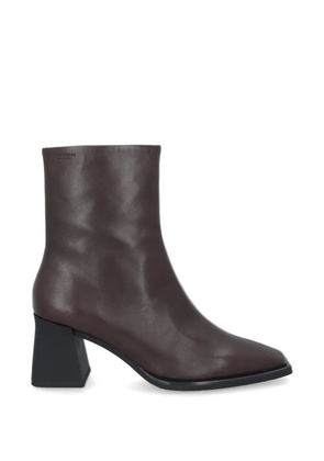 VAGABOND Hedda square-toe boots - Brown