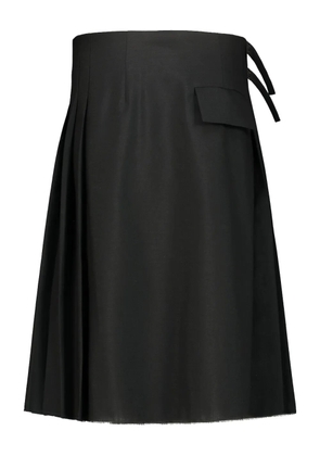 SAPIO N48 pleated skirt - Black