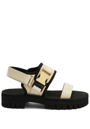 Giuseppe Zanotti Shyan chunky leather sandals - Neutrals