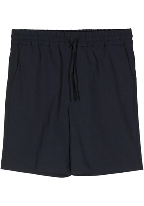 Lardini drawstring-waist track shorts - Blue