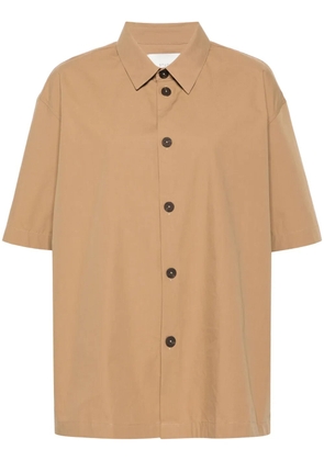Studio Nicholson button-up cotton shirt - Neutrals