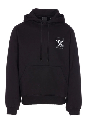 Daily Paper Shadow Grid logo hoodie - Black