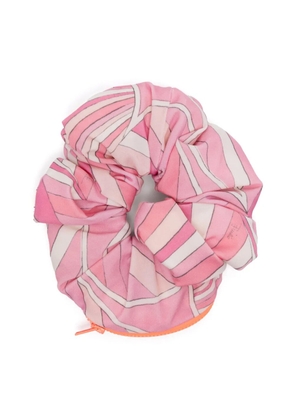 PUCCI Iride-print hair tie - Pink