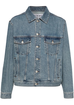LOEWE Anagram denim jacket - Blue