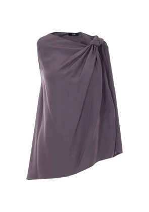 Eleh knot sleeveless top - Grey