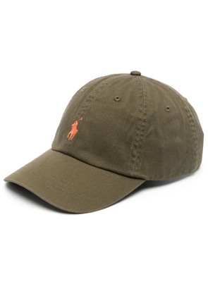 Polo Ralph Lauren embroidered-logo cotton cap - Green