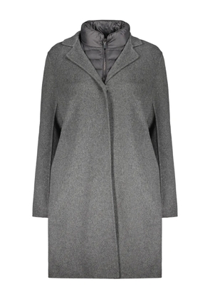 Moorer single-breasted coat - Grey