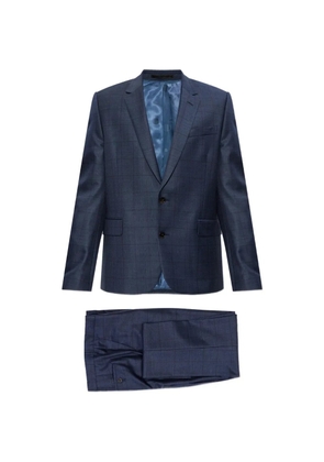 Paul Smith check-pattern suit - Blue