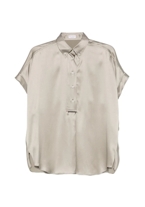 Brunello Cucinelli button blouse - Green