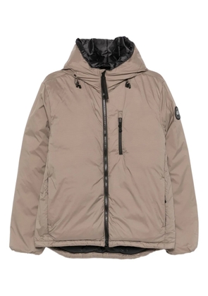 Canada Goose Lodge hooded zip-fastening jacket - Brown