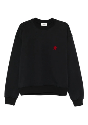A Paper Kid embroidered crew-neck sweatshirt - Black
