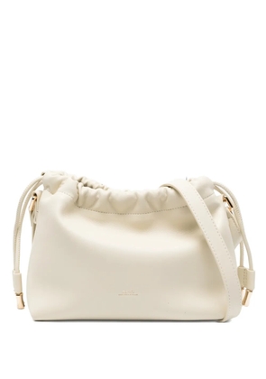 A.P.C. mini Ninon drawstring shoulder bag - Neutrals