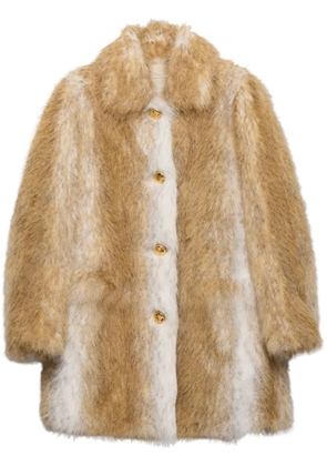Prada Aspen coat - Neutrals