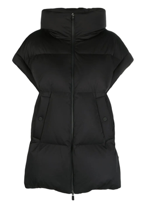 Herno short-sleeve down jacket - Black