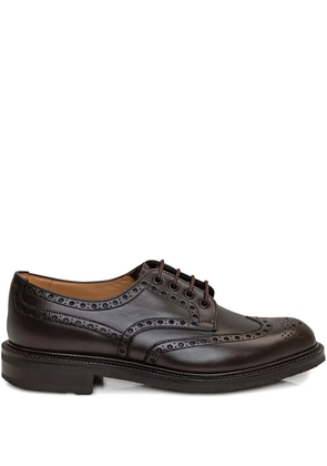 Church's Horsham Brogue stacked heel loafers - Brown
