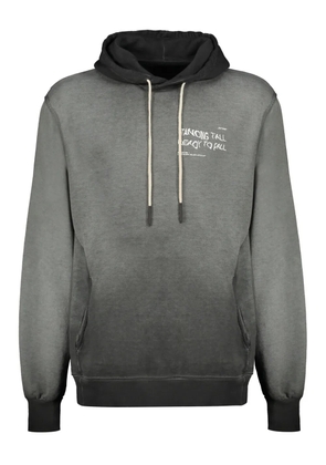 ISO.POETISM graphic-print hoodie - Grey