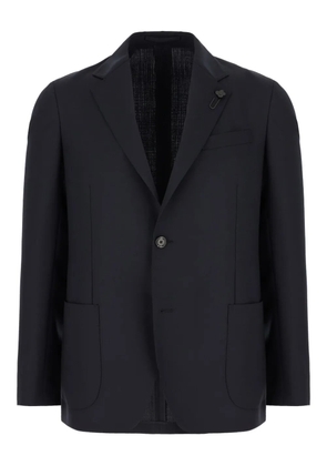 Lardini single-breasted blazer - Blue