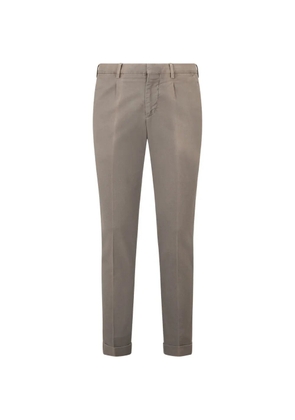 Moorer cuffed trousers - Grey