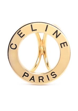 Celine Pre-Owned round ring - Gold