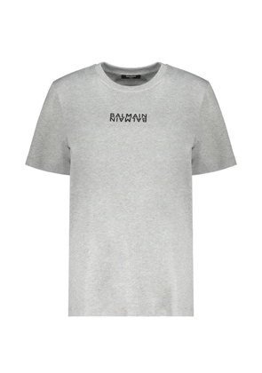 Balmain logo T-shirt - Grey