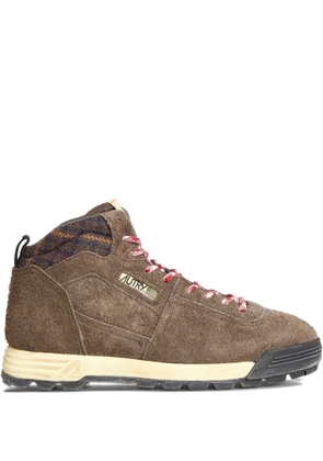 Autry Malga suede cordura boots - Brown