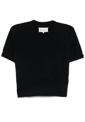 Maison Margiela virgin wool T-shirt - Blue
