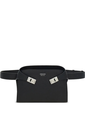Ferragamo bridge-closure belt bag - Black