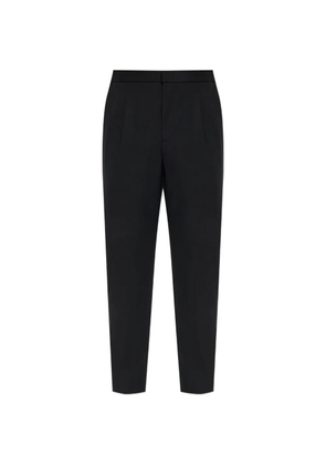 Emporio Armani pleated trousers - Black