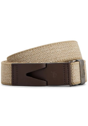 Tod's New Greca 3.5 buckle belt - Neutrals