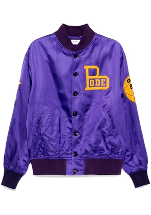BODE Athlete's Rally jacket - Purple