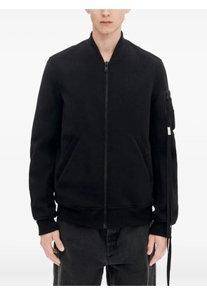 Ann Demeulemeester zip-fastening bomber jacket - Black