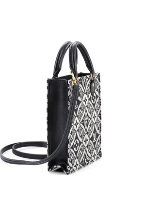 Louis Vuitton Pre-Owned Petit Sac Plat Bag Limited Edition Since 1854 Monogram Jacquard crossbody bag - Black