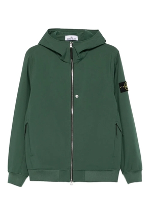 Stone Island Q100004 hooded zip-front jacket - Green