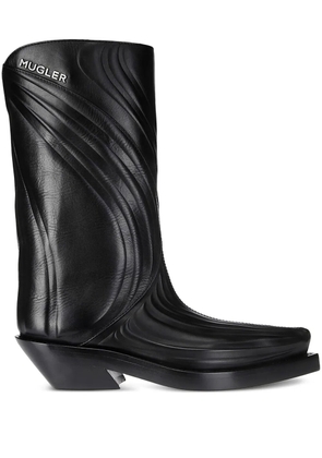 Mugler Santiag boots - Black