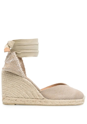 Castañer Chiara wedge espadrilles - Neutrals