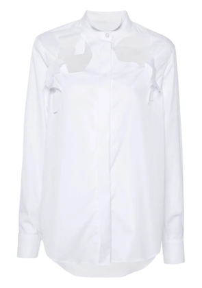 Viktor & Rolf cut-out detailing shirt - White