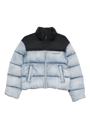 Alexander Wang quilted puffer jacket - Blue