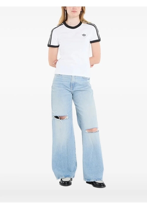 adidas three-stripe-signature T-shirt - White