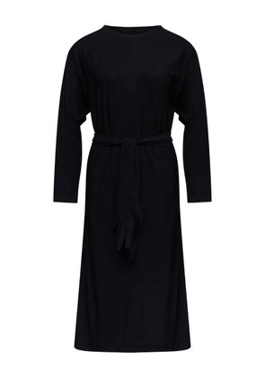 MM6 Maison Margiela tie-waist maxi dress - Blue