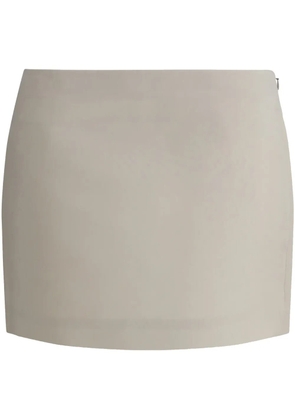 Lisa Yang silk mini skirt - Neutrals