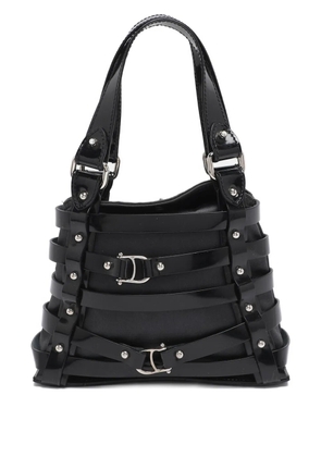 Aigner Vintage cage-design tote bag - Black