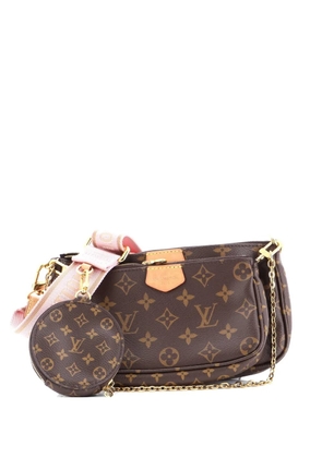 Louis Vuitton Pre-Owned Multi Pochette Accessoires Monogram Canvas crossbody bag - Brown