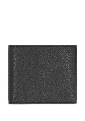 Moorer grained-leather wallet - Black