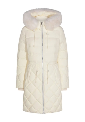 Mackage fur-trim quilted coat - Neutrals