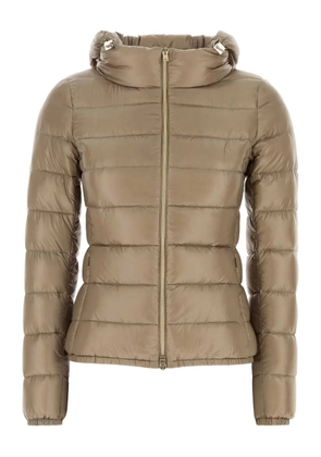 Herno hooded quilted jacket - Brown